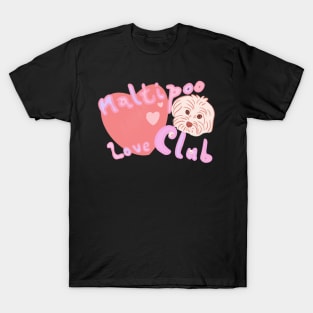 Maltipoo Love Club T-Shirt